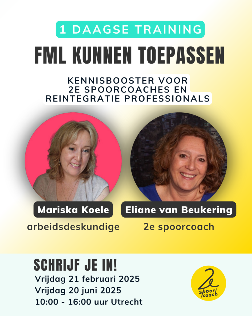 Fml Blog Live 1-daagse kennistraining FML toepassen - 2e spoorcoach